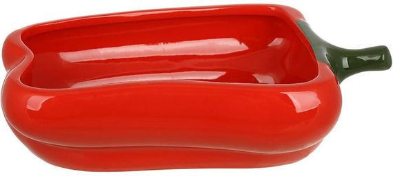 Керамическая пиала Red Pepper 600мл в форме красного перца