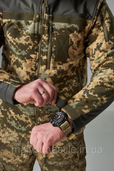 Кофта флісова "KIBORG" Military GEN I Піксель ЗСУ | Зображення 3