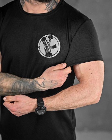 Тактична футболка потовідвідна Odin dzen black ВТ6663 | Зображення 4