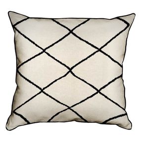 Подушка з мішковини Сетка 45x45 см (45PHB_CASA004)