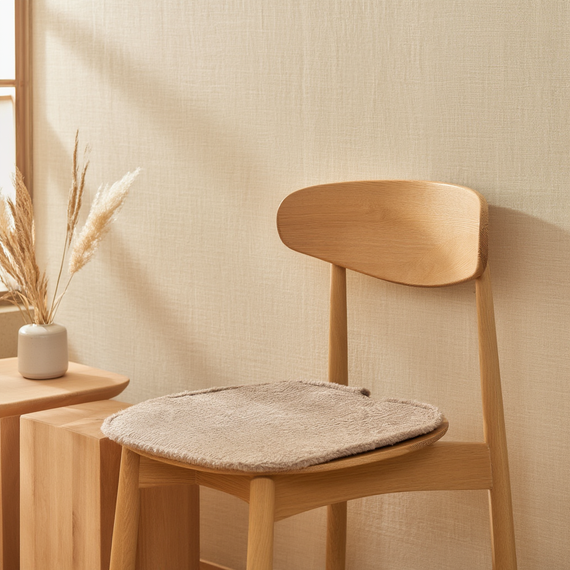 Подушка для кресла Cozy Seat 43*46 см квадратная коричневый Colorful Home 040-3-80BR | Зображення 1