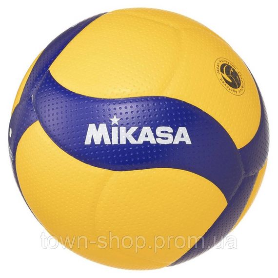 Мяч волейбольный тренировочный V300W Mikasa NE-V-300W № 5 сине-желтый