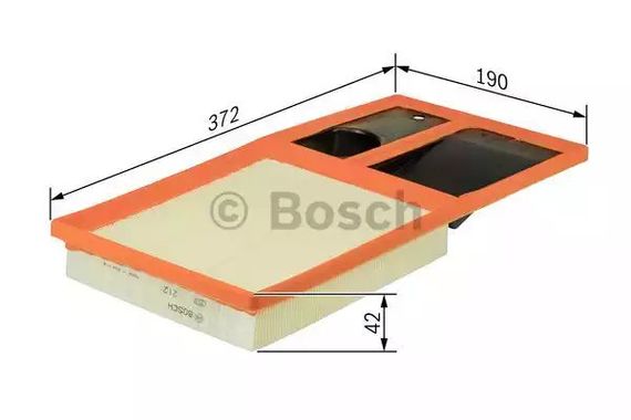 Фільтр повітряний SEAT/SKODA/VW Altea, Ibiza, Fabia,Octavia, Caddy III,Golf, Polo 1,4-1,6 04- BOSCH (F026400035) | Зображення 4