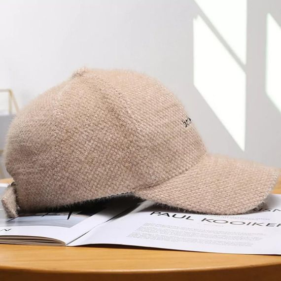 Кепка бейсболка  теплая Коричневая Brightly 1855 (54-60р) | Зображення 8