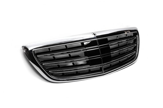 Решітка радіатора AMG З NightVision для Mercedes S-сlass W222 2013-2020 рр | Зображення 4