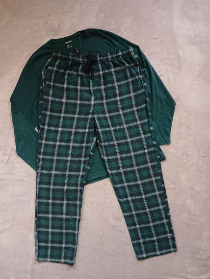 Пижама мужская фланелевые штаны livergy | Зображення 2