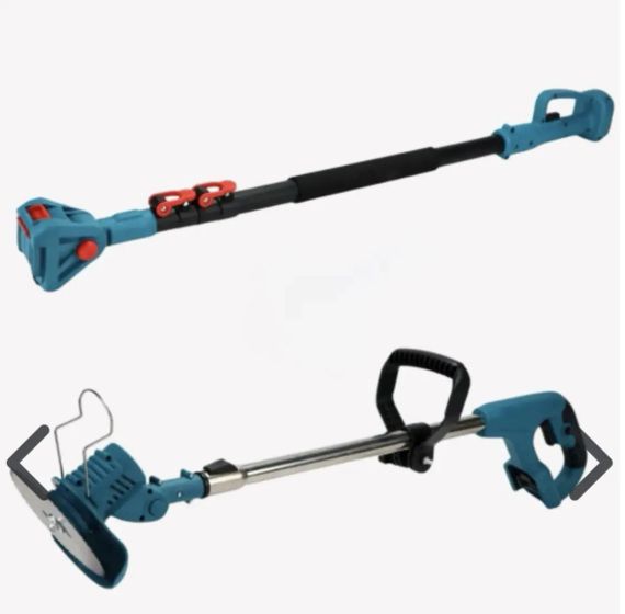 Аккумуляторный универсальный садовый набор 6 в 1 / Секатор / Мини-пила / Триммер / Воздуходувка / Удлинитель / Кусторез | Зображення 4