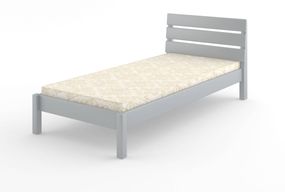 Дитяче ліжко Mebigrand Бостон Світло-сірий (RAL 7040) 120х200 см (MBG-2544)