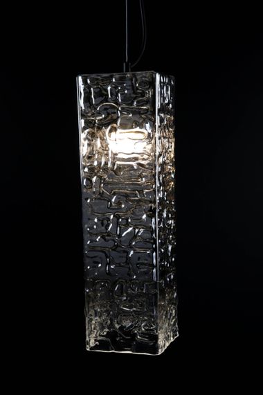 Люстра підвісна LOFT на 1 лампочку 25805 Чорний 50-130х12х12 см. | Зображення 2