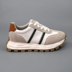 Кросівки жіночі шкіряні 588587 Бежеві 36 37 38 39 40