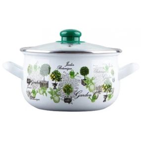Кастрюля Gusto &quot;Ботанічній сад&quot; 24 см 5,7 л (GT-T-124-BG)