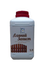 Швидкосохнуча олія з віском та каніфоллю "Лляний захист" 1 л LISSOL