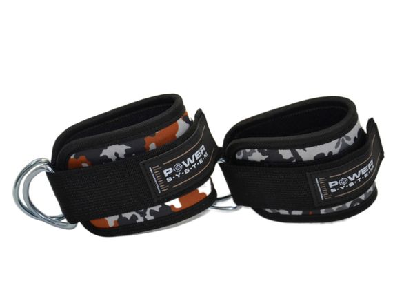 Манжети на щиколотку Павер сістем PS-3470 Ankle Strap Camo Grey/Black | Зображення 4