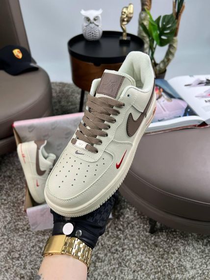 Чоловічі кросівки Air Force 1 Low New Beige Brown , В'єтнам 42 26.5 | Зображення 2