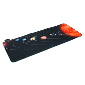 Коврик 300x800 для мыши "Solar system" тканевый с боковой прошивкой, толщина 3мм
