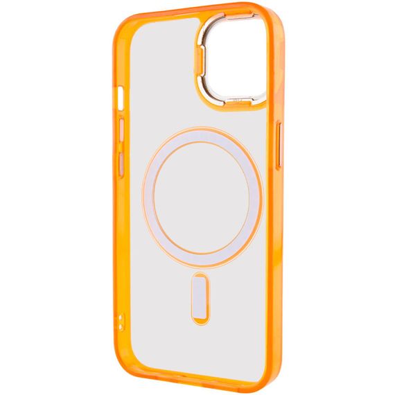 Чехол TPU Iris with MagSafe для Apple iPhone 12 Pro Max (6.7") Оранжевый | Зображення 3