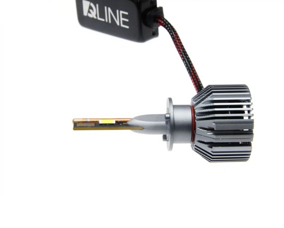 Комплект світлодіодних ламп QLine Ultra +200% 55W H1 6000K (2шт) 12V | Зображення 3