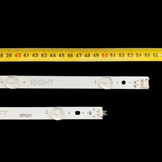 LED підсвітка TV 49" inch 994mm 3V NC490DGG-AAGX1 NC490DGG-AAFX1-41CA GAN01-1532A-P1 GAN01-1380A-P1 8шт. | Зображення 1