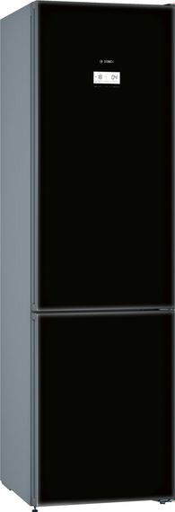 Холодильник Bosch KGN39LB316 с нижней мороз. камерой - 203x60x66/366 л/No-Frost/А++/черное стекло (KGN39LB316)