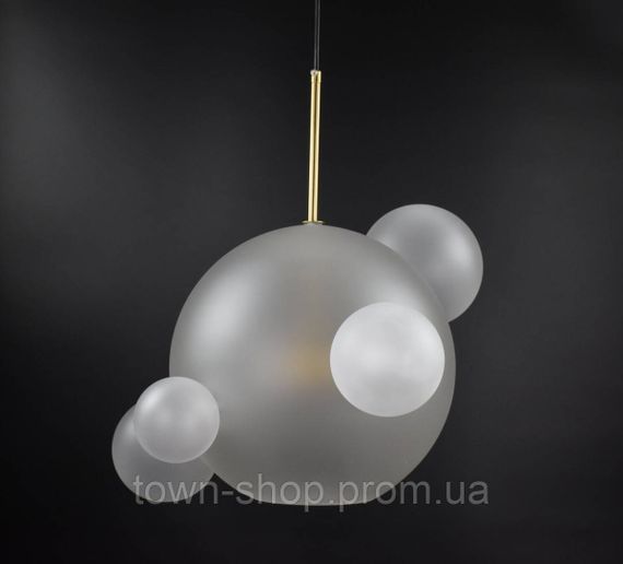 Люстра потолочная LED AA397-300+4-ab-wh Бронза 50-180х51х51 см. | Зображення 7