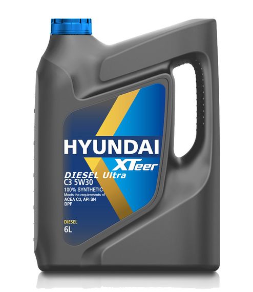 Моторна олива HYUNDAI XTeer Diesel Ultra C3 5W-30 6л.