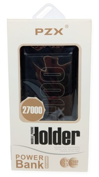 Power Bank 27000 mAh 2,1А  реальная ёмкость PZX C165 зарядка внешний аккумулятор cертифицированный павербанк | Зображення 8
