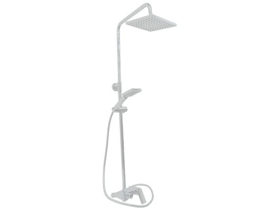 Душова система AIM зі змішувачем біла DG01144-5 (frosted white) | Зображення 1