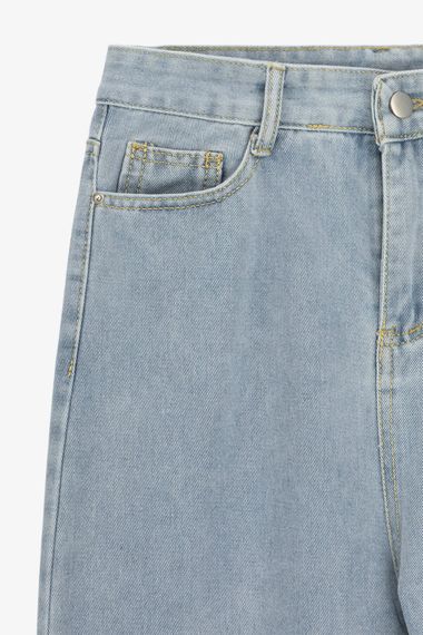 Джинси Mom Fit жіночі  801 L Блакитний shop (2000990501783) | Зображення 1