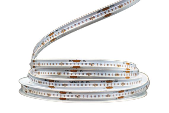 Світлодіодна LED стрічка PROLUM™ 24V; СОВ; 320; LED; IP20; Series "PRO", Синій