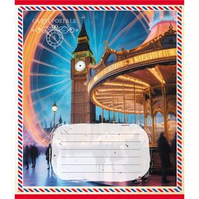Тетрадь ученическая "Открытка" 024-560268L-5 в линию, 24 листа