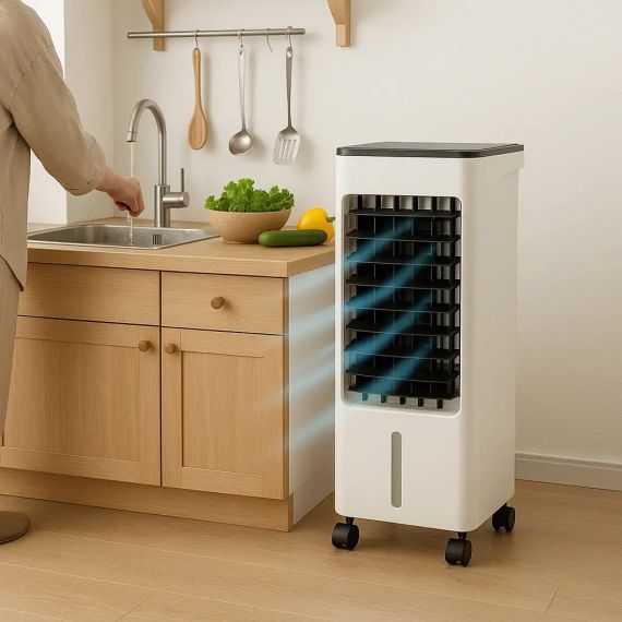 ОЧЕНКА! Охолоджувач повітря Germatic DY-30A, 120W сенсорне керування, пульт (пошкоджений корпус 3090) | Зображення 3