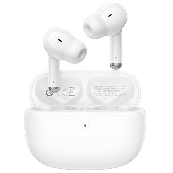 Беспроводные TWS наушники Borofone FQ10 Joyful White | Зображення 3