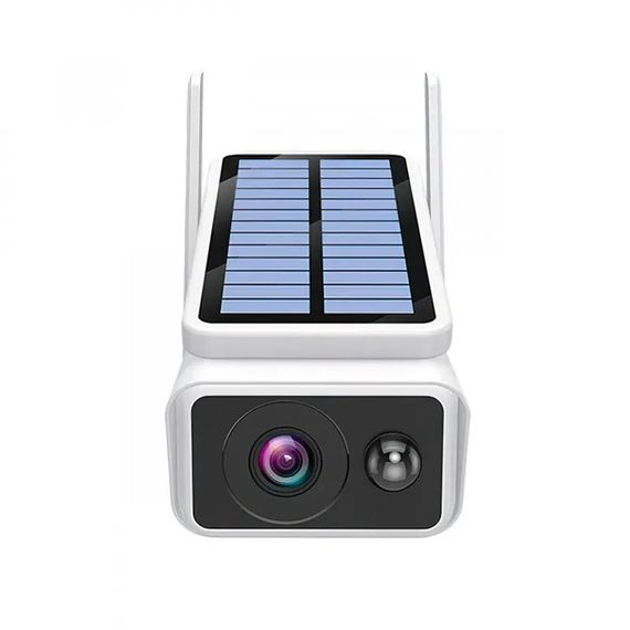 Камера відеоспостереження WiFi Solar Camera 2MP FHD ОРИГІНАЛ з двома акумуляторами 18650 20 (MER-15339_1525) | Зображення 1