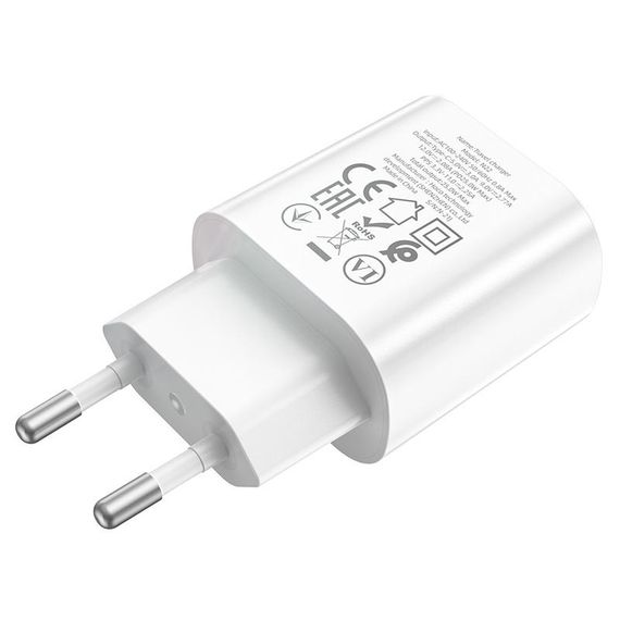 МЗП Hoco N22 Jetta PD25W (1USB-C) Білий | Зображення 1