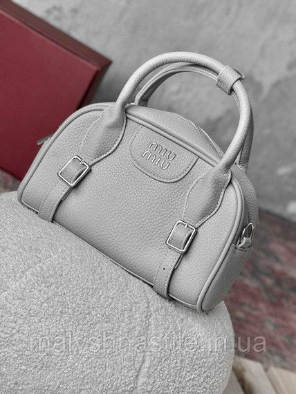 Женская сумка Miu Miu grey 4 ДЛ7323 | Зображення 1