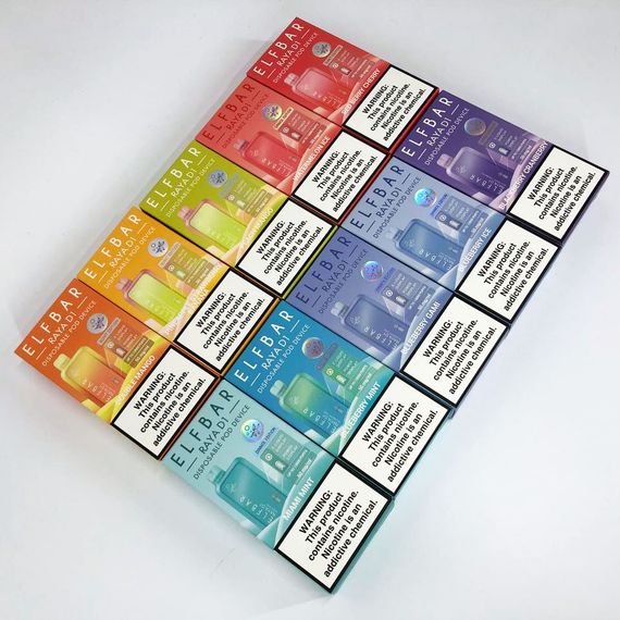 Elf Bar RAYA D1 13000 смак М'ята (Miami Mint) (ws48815-5) | Зображення 8