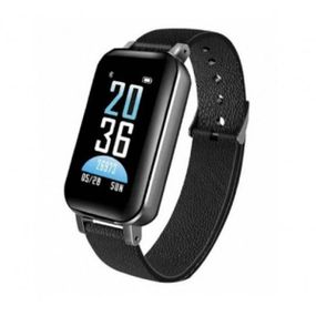 Фітнес-браслет з бездротовими навушниками Smart TWS T89 Чорний