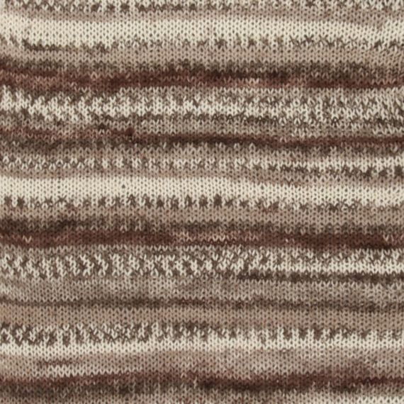 Drops Fabel, 912 - Print - Soft chocolate