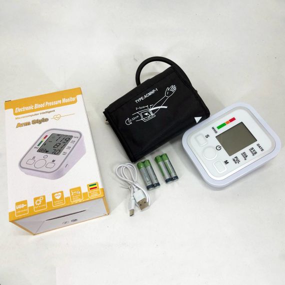 Тонометр с широкой манжетой ARM Style B02R, Качественный плечевой тонометр, Аппарат для MV-680 давления | Зображення 3