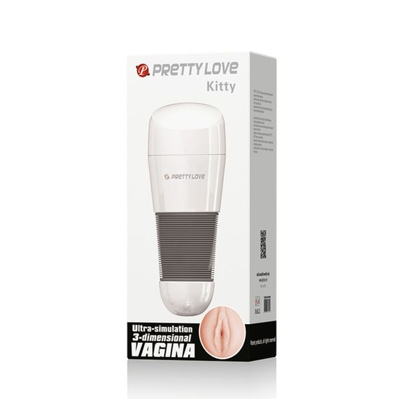 Мастурбатор анус PRETTY LOVE KITTY TPR ABS Silicone Sex Aura | Зображення 1