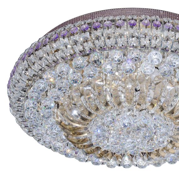 Люстра торт потолочная с подсветкой LED E14 40W G (BCL-211S/12) | Зображення 1