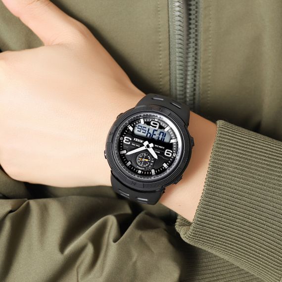 Skmei 1655BKWT Black-White | Зображення 2