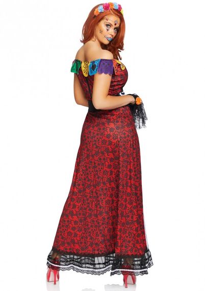 Костюм Делюкс Leg Avenue Deluxe Day of the Dead Beauty M/L | Зображення 2