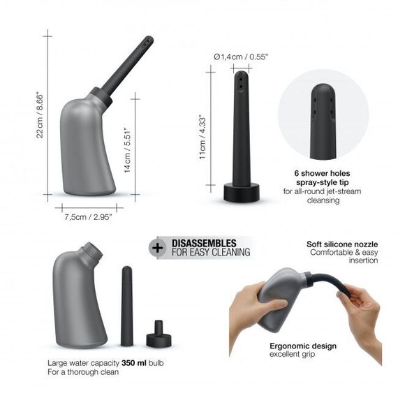 Спринцівка Dorcel DOUCHE MATE | Зображення 9