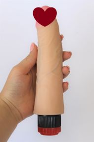 Вибратор EGZO Ciberskin VNS002 ( 18 см х 3,5 см ) sexstyle