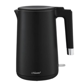 Електрочайник 1,7л 1800W метал (диск) MR-026-BLACK Maestro