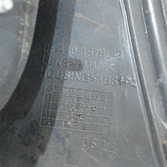 Ліхтар задній лівий Mercedes W168 1997-2004 Фара стоп задня права Мерседес в168 440-1918L | Зображення 3