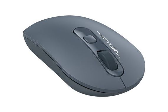 Миша бездротова A4Tech Fstyler FG20 (Ash Blue),  USB, колір попелясто-блакитний | Зображення 2