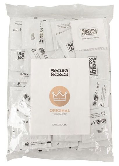 Презервативи SECURA ОРИГІНАЛ 100 шт Sex Aura