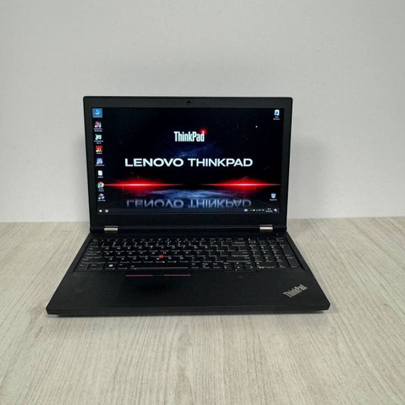 Мобільна робоча станція Б-класу Lenovo ThinkPad P15 Gen1 / 15.6" (1920x1080) IPS / Intel Core i7-10750H (6 (12) ядер по 2,6 - 5,0 ГГц) / 16 ГБ DDR4 / 512 ГБ SSD / nVidia Quadro T1000, 4 ГБ GDDR5, 128-біт / WebCam б/в | Зображення 1